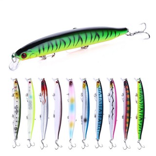Mồi câu cá giả Minnow Lure dài 13.5cm nặng 18.5g lưỡi câu ngắn