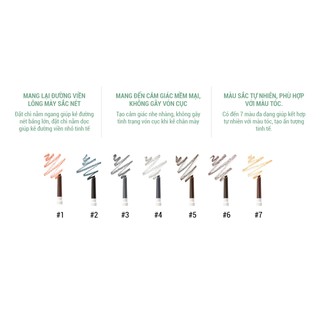Chì Kẻ Mày 2 Đầu Innisfree Auto Eyebrow Pencil