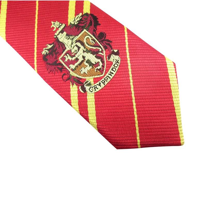 Harry Potter Necktie tie Hogwarts houses with log