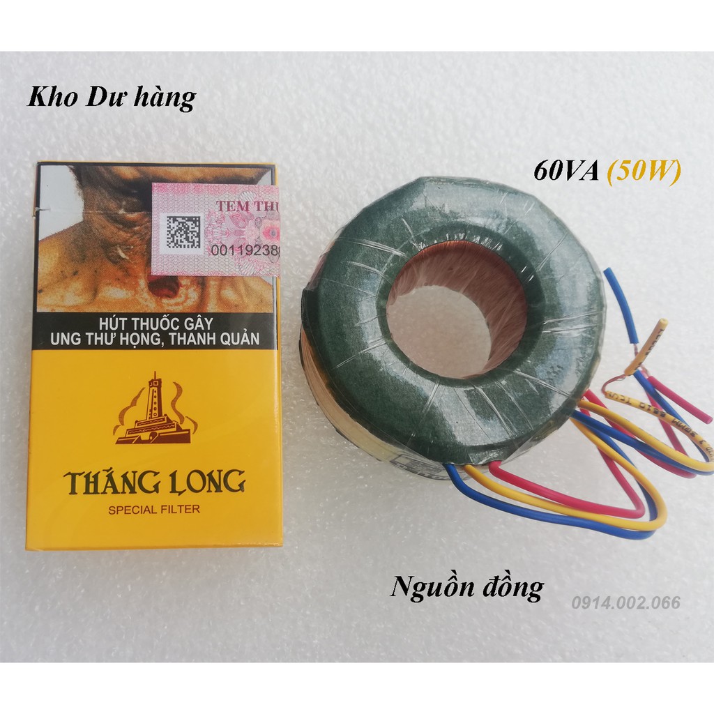 (60VA->150VA) Bộ đổi nguồn gắn trong 220V sang 100V cho quạt Nhật, lọc khí, xạc máy khoan pin... nguồn đồng xịn. Vitenda