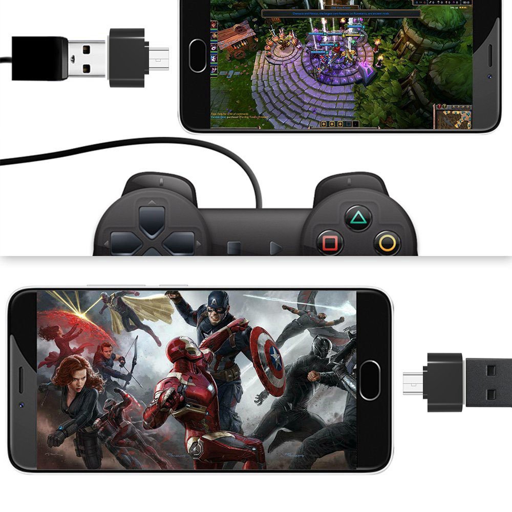 Bộ chuyển đổi OTG TYPE C / Micro USB cho điện thoại Android