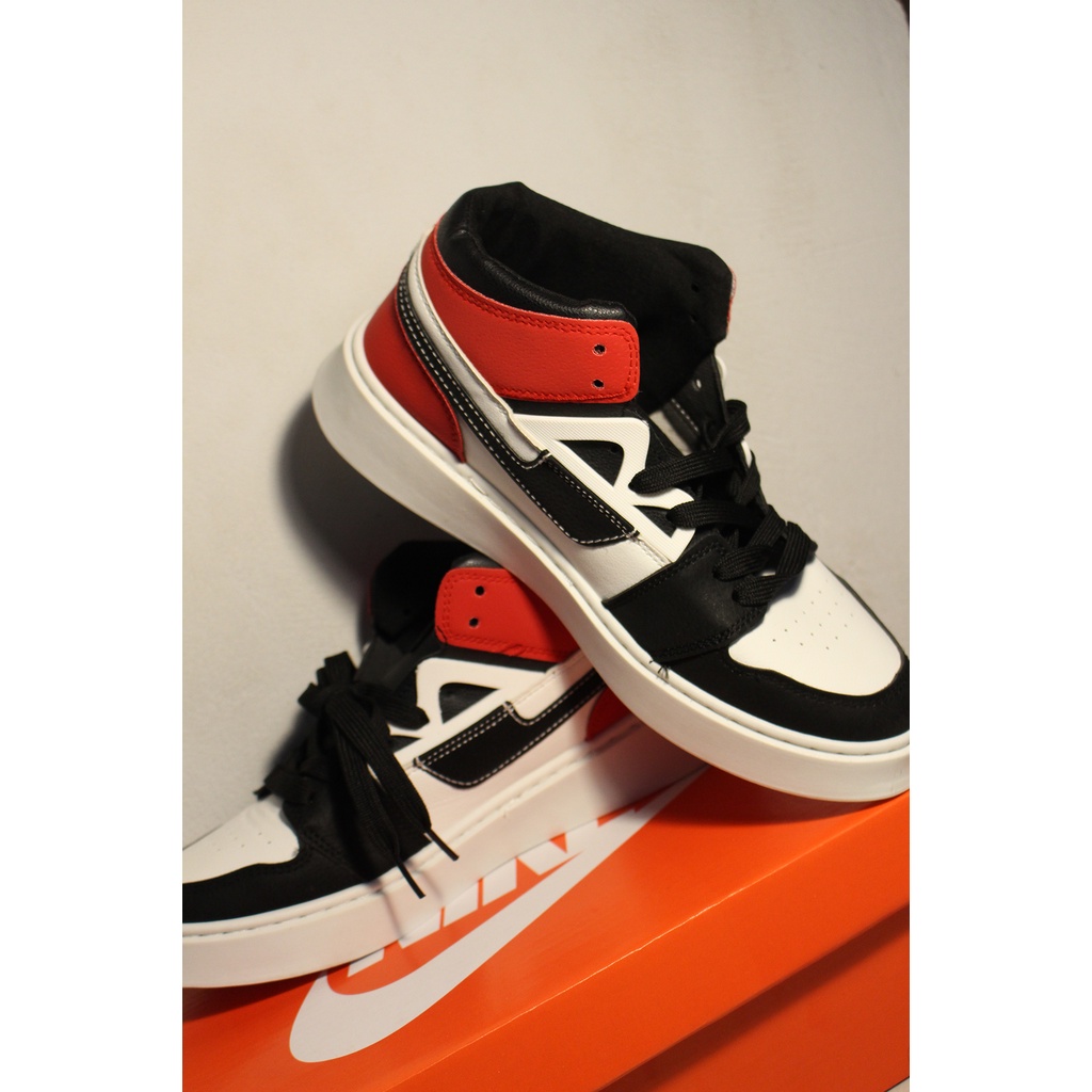 Giày Jordan Cổ Cao Nam màu Đỏ, Giày Sneaker siêu đẹp Hàng Cao Cấp Full Box Bill HÀNG MỚI
