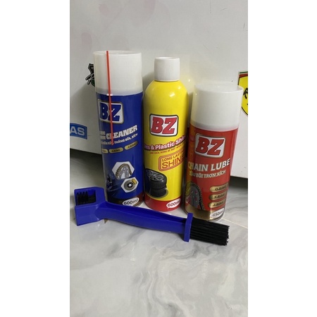 Bộ BZ rửa sên- dưỡng sên - và phục hồi nhựa đen