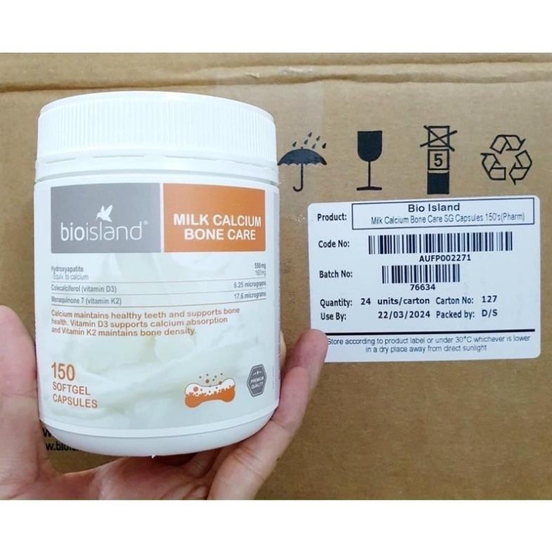 Canxi Bio Island Boncare 150 viên- CANXI HỮU CƠ