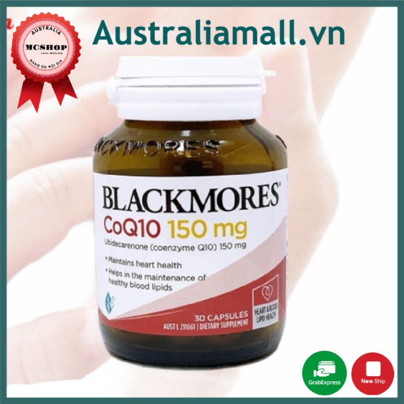 Bổ tim CoQ10 150mg & 300mg Blackmores Của Úc