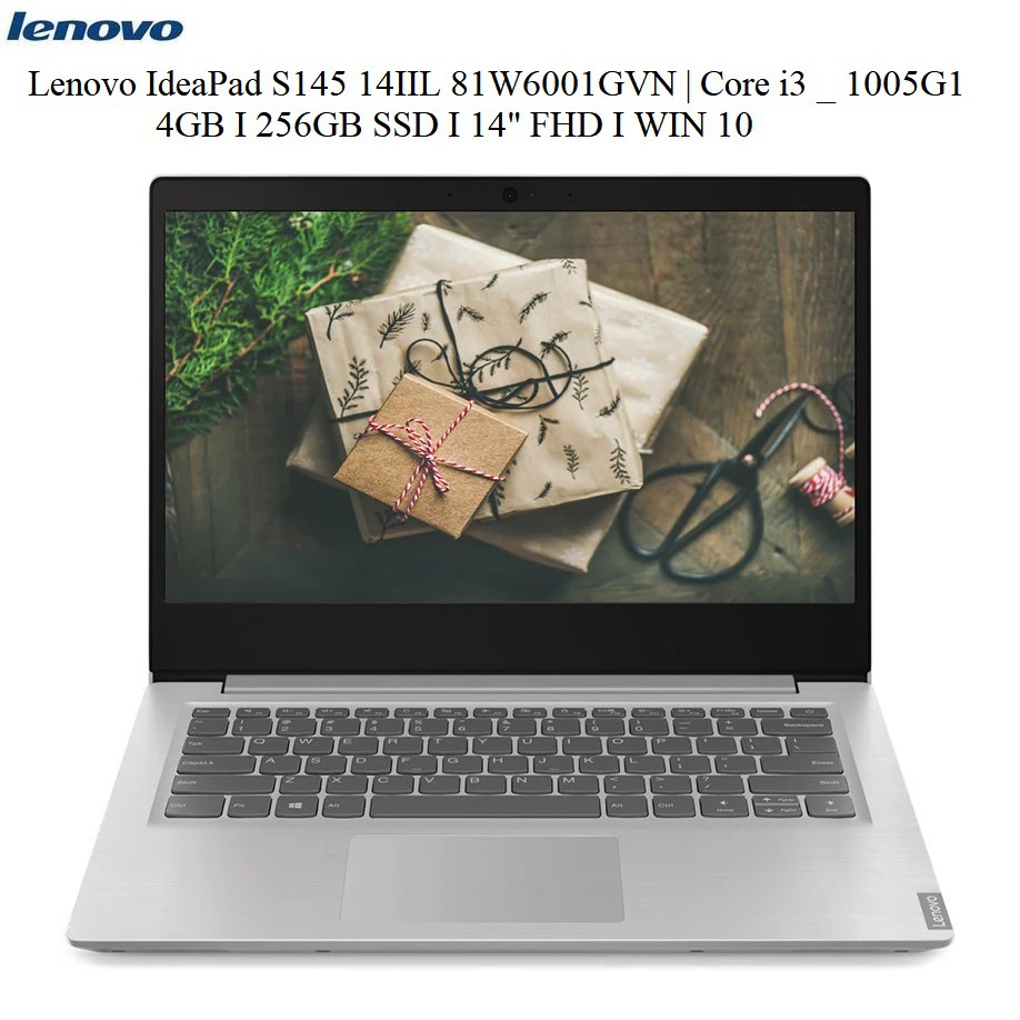 [Mã ELMALL83 giảm 6% đơn 1TR] LapTop Lenovo IdeaPad S145 14IIL 81W6001GVN i3-1005G1 I 4GB I 256GB I 14" FHD I WIN 10 | BigBuy360 - bigbuy360.vn