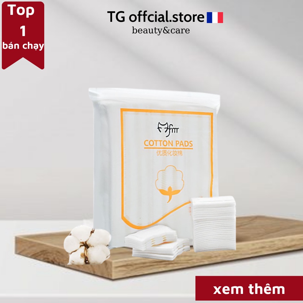 Bông tẩy trang Cotton Pads 222 miếng