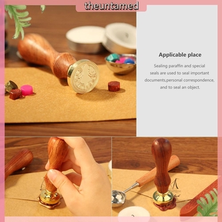 Retro Envelope Various Patterns Sealing Wax Copper Stamp DIY Custom Supply