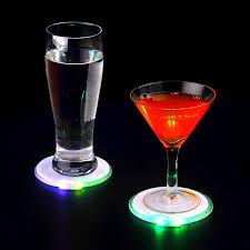 💥 Đèn LED mini trang trí đế có keo dán dưới hoặc lót cốc ly lấp lánh nhấp nháy sang chảnh 💥HÀNG CÓ SẴN💥 000205