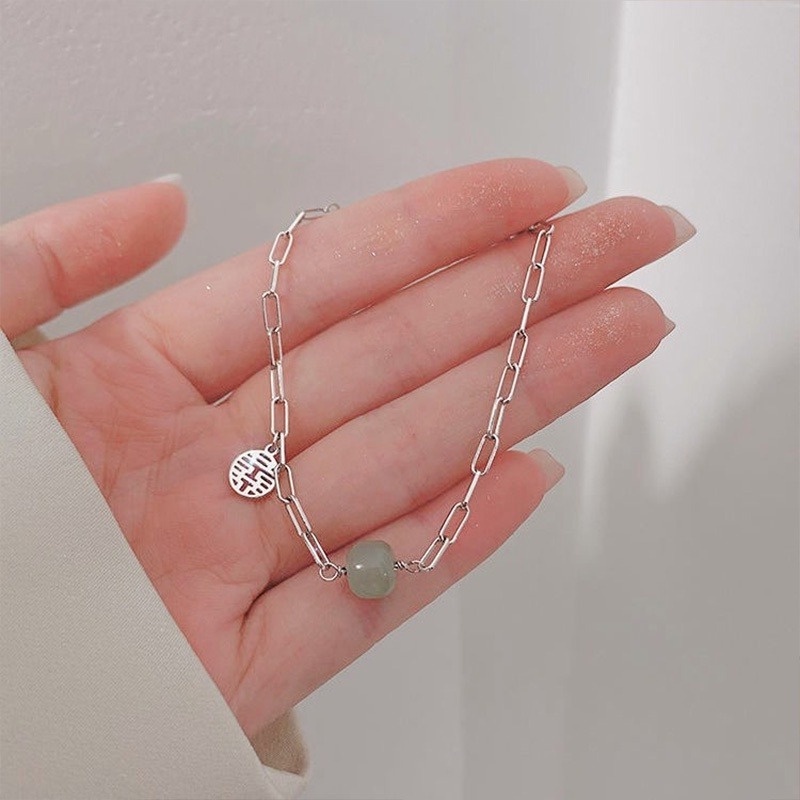 MANYUE Vòng tay đính đá thiết kế phong cách vĩnh cửu cổ điển dành cho nữ
