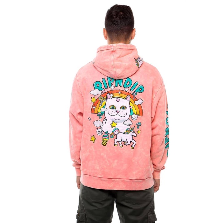 Áo Hoodie RIP&amp;DIP Hồng