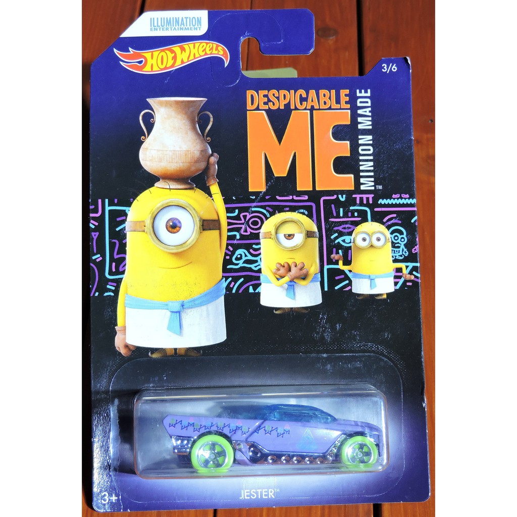 Combo 6 Mô Hình Xe Hotwheels Minion T1