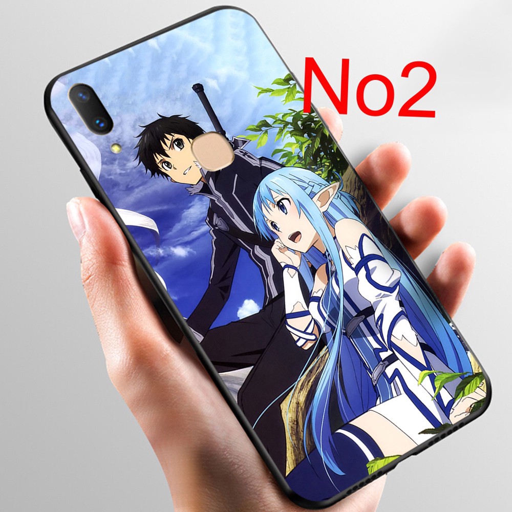 Ốp Điện Thoại Mềm Hình Anime Sword Art Online 47no Cho Iphone 12 Mini 11 Pro Max Se 5 5s Xr