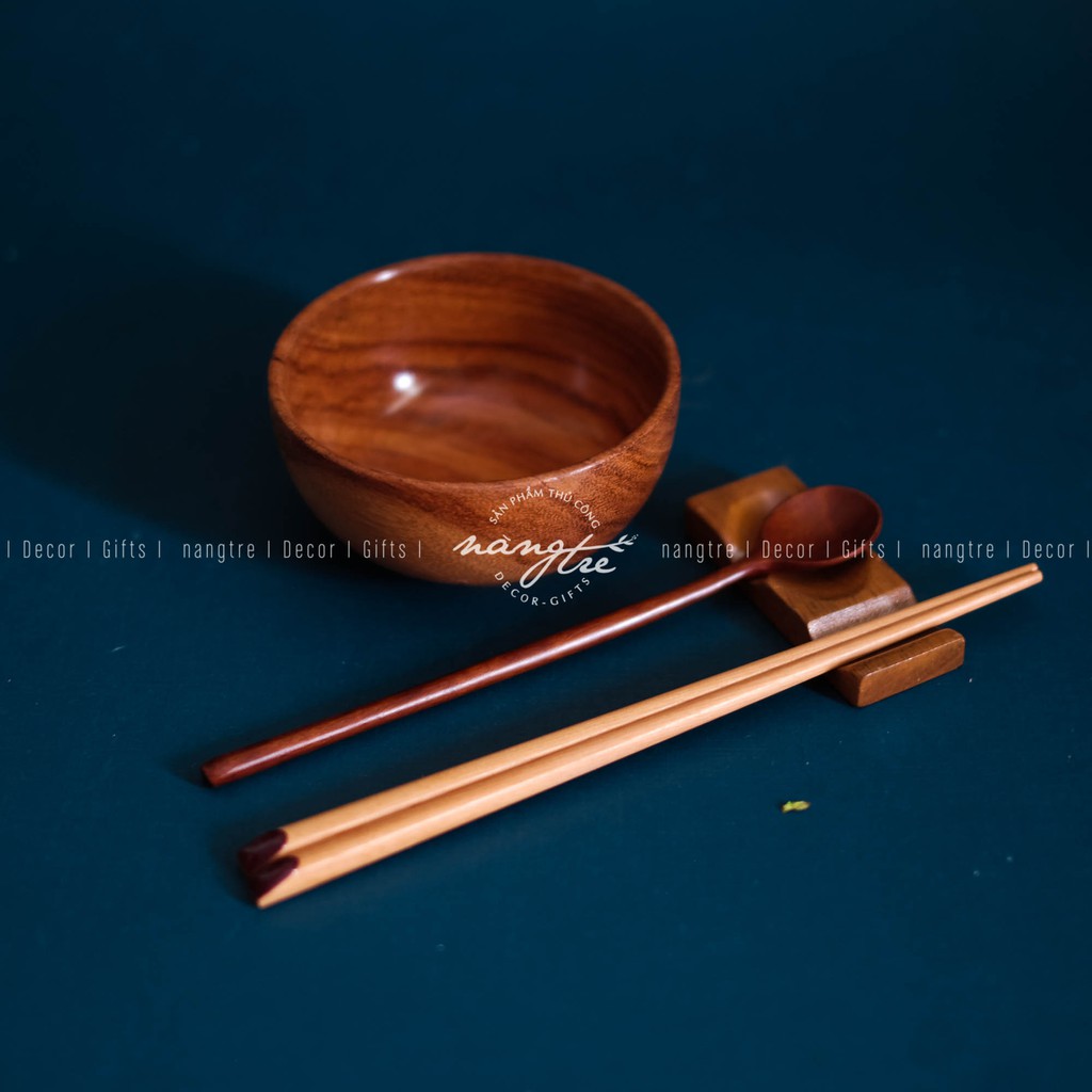 Chén gỗ - Bát gỗ tự nhiên - Wooden bowl