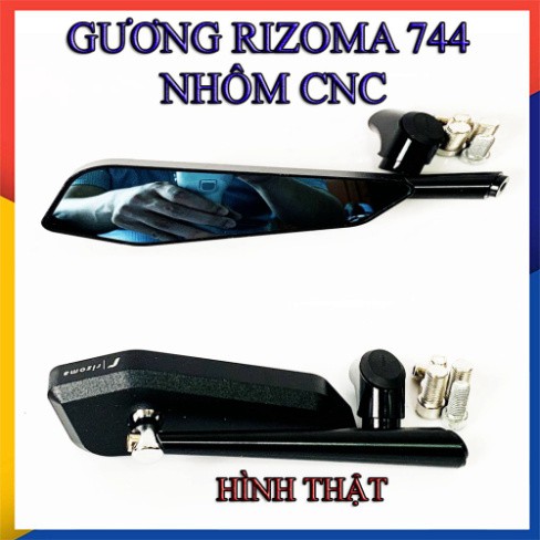 Kính Rizoma 744 với thiết kế nhỏ gọn nhưng vô cùng độc đáo và đúng chuẩn khi tham gia giao thông