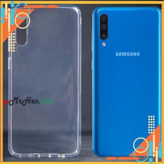 Ốp lưng Galaxy A50 2019 silicon dẻo trong suốt ( Loại tốt )