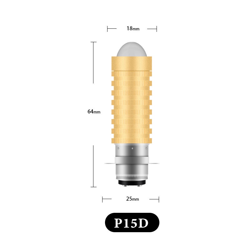 LYMOYO Bóng Đèn Phá Sương Mù Cho Xe Mô Tô T19 P15D