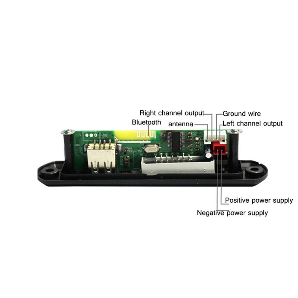 Bảng Mạch Giải Mã Âm Thanh MP3 FM / USB / AUX Bluetooth Cho Xe Hơi