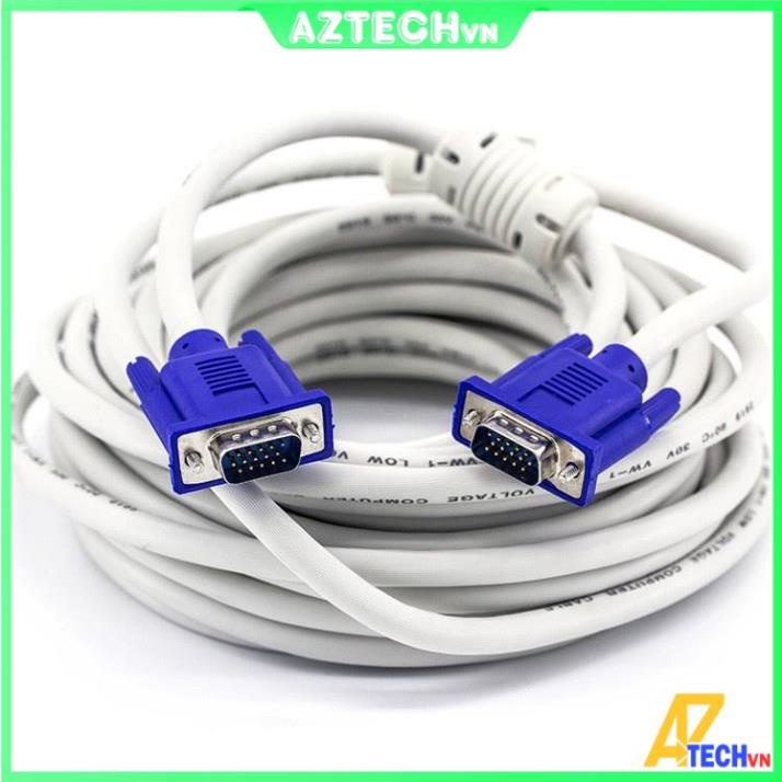 Dây Cáp Màn Hình Máy Tính VGA D-Sub 15 Pin Dài 1.5m tới 10m chống nhiễu loại tốt