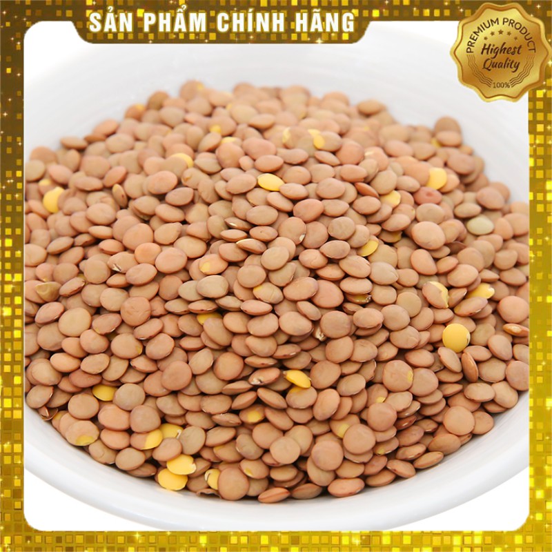 Đậu Lăng Xanh Hữu Cơ - Phù Hợp Cho Thực Đơn KETO Giảm Cân - 500gr - Organic Green Lentils