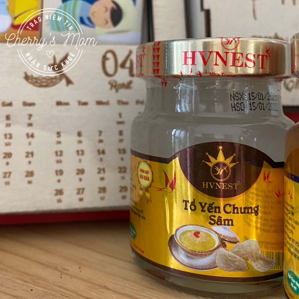 Tổ Yến Chưng Nhân Sâm (01 Hũ) Chưng Sẵn 70ml Chính Hãng Nha Trang Khánh Hòa Cho Người già, Người Ốm, Phái Mạnh | BigBuy360 - bigbuy360.vn