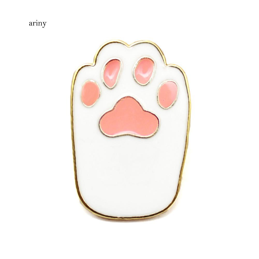 ★ Huy Hiệu Cài Áo Hình Dấu Chân Chó Hoạt Hình Đáng Yêu