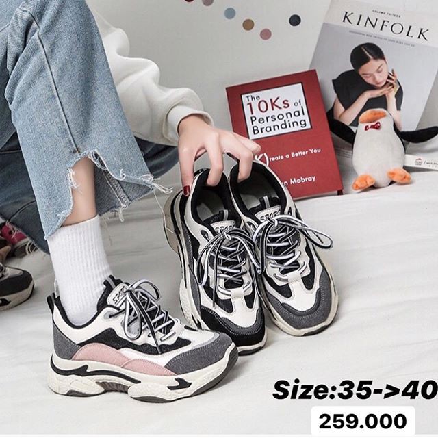 [Order 7 - 10 ngày] sneakers mã 21219n1