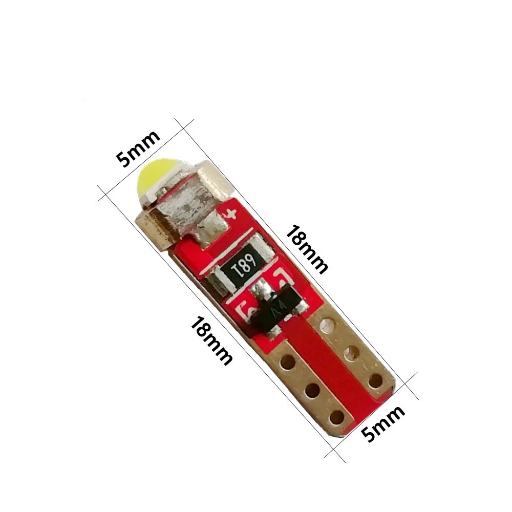 (Chip Samsung 3D)1 bóng Led T5 chip Samsung 3D báo số, kim, đồng hồ xe máy, ô tô