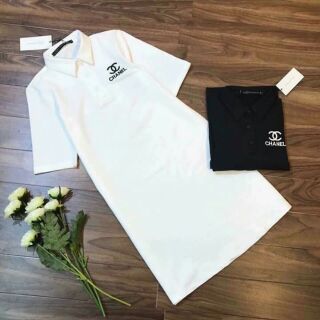 Váy cotton dáng suông