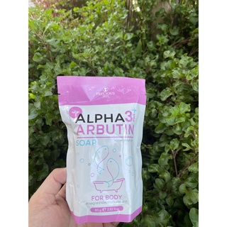 Xà bông tắm trắng da alpha arbutin 3+plus thái lan