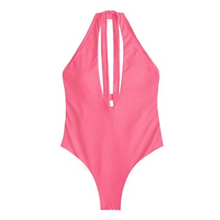 BOLD BIKINI Đồ bơi liền mảnh màu hồng barbie