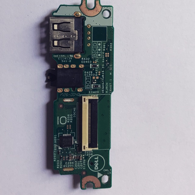 Board phụ jack âm thanh và cổng usb laptop dell 3567