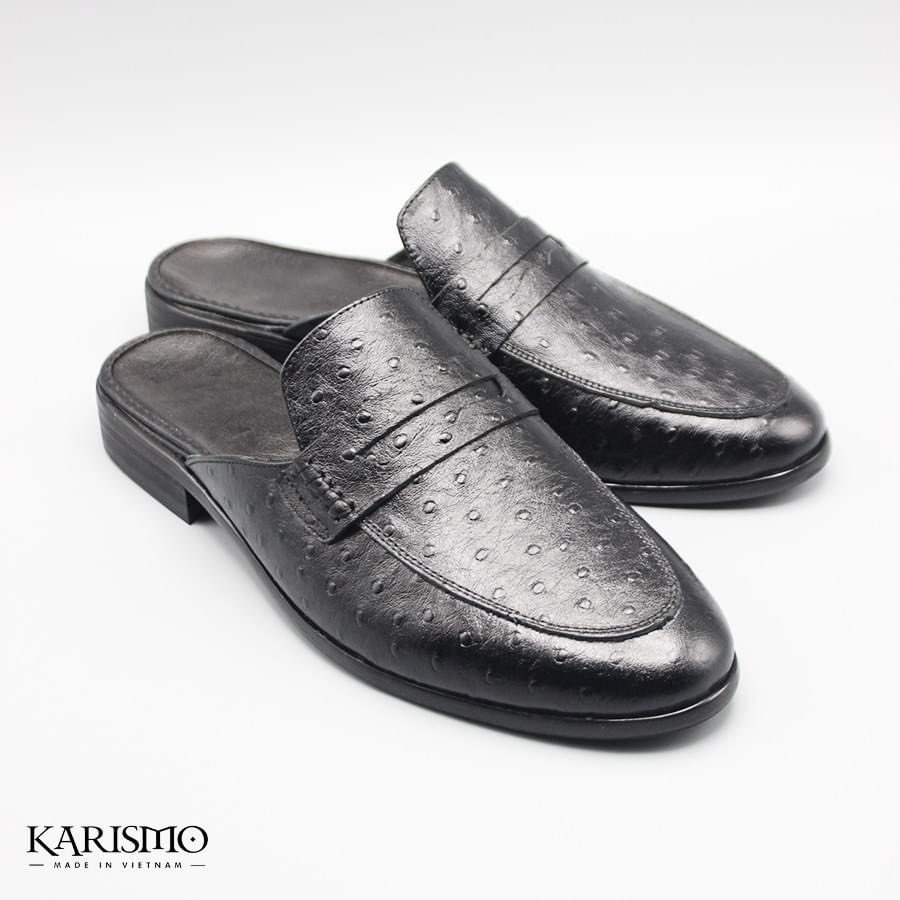 Giày sục công sở nam - Da bò cao cấp 100% - hàng big size 44-46