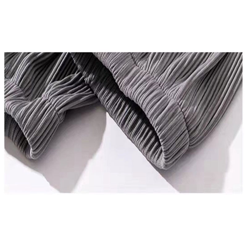 Quần Dài Thể Thao Dáng Suông Bằng Lụa Lạnh Thoáng Khí Thời Trang Mùa Hè Cho Nam