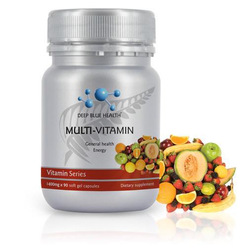 Viên Vitamin tổng hợp MultiVitamin Deep Blue Health (60 Viên)
