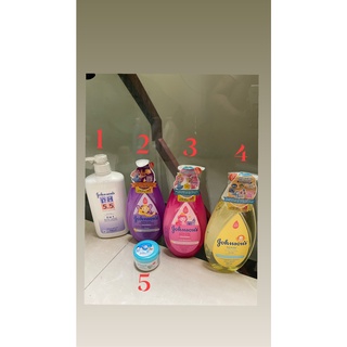 Sữa tắm gội baby johnson