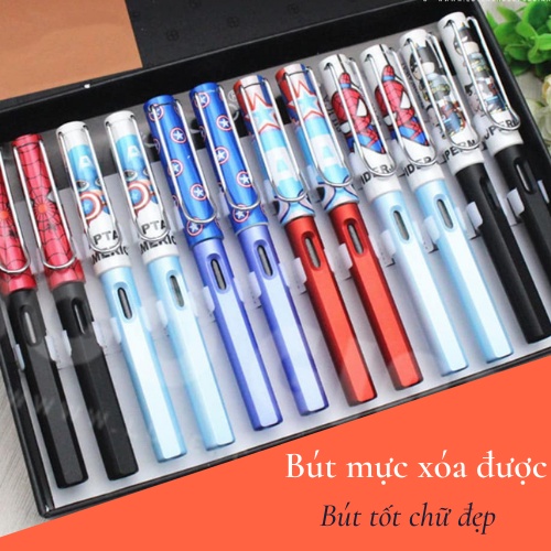 Bút mực tẩy được cho học sinh tập viết, bút mực xóa được kèm tuýt mực