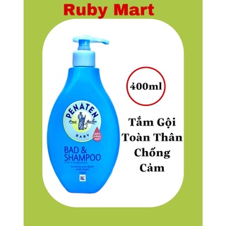 Sữa tắm gội chống cảm cúm Penaten cho bé chai 400ml