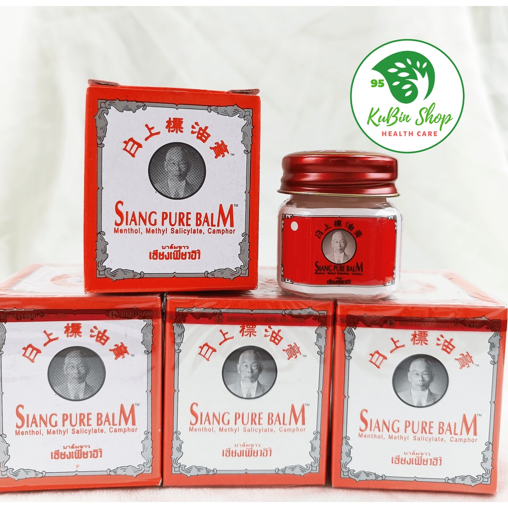 Dầu Cù Là Ông Già Siang Pure Balm  Thái Lan 12g