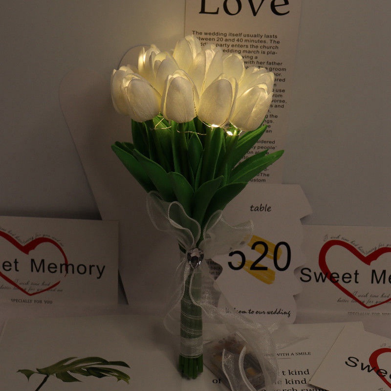 Đèn LED Hình Hoa Tulip Lãng Mạn