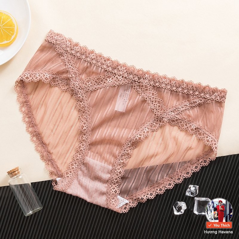Quần lot nữ ren lưới cạp thấp HAVANA - quần chip nữ ren đẹp cho mùa hè sexy FLQ34 | BigBuy360 - bigbuy360.vn