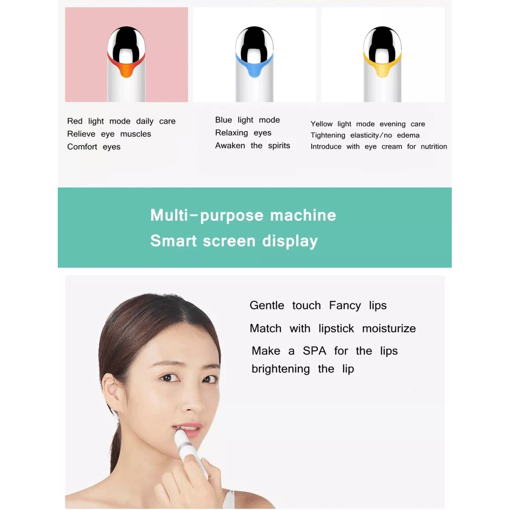 Máy massage mắt Xiaomi Youpin WéllSkins hỗ trợ thư giãn giảm nếp nhăn chăm sóc da mắt hiệu quả MY300 | BigBuy360 - bigbuy360.vn