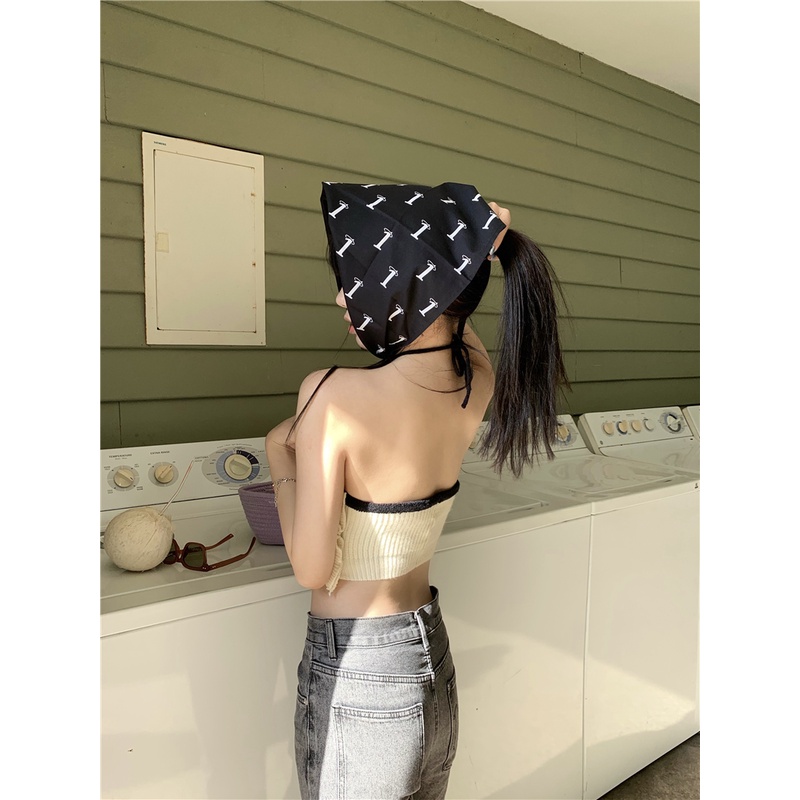 Cocory vn Áo Lửng Hai Dây Hở Lưng Gợi Cảm Cho Nữ