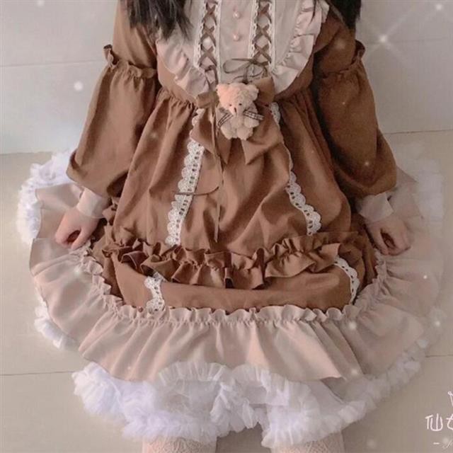 Đầm Công Chúa Màu Trắng Phong Cách Lolita