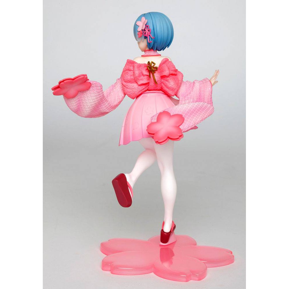 Mô Hình Figure Nhân Vật Anime Re:Zero - Rem - Precious Figure - Sakura ver., Taito, chính hãng Nhật Bản