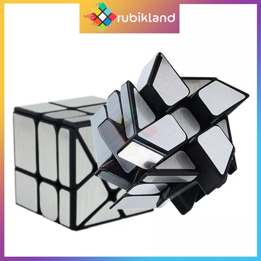 Rubik MoYu MeiLong Windmirror Mirror Windmill Cube Rubic Biến Thể 3x3 Đồ Chơi Trí Tuệ Trẻ Em