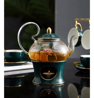 Bộ ấm trà chiều đun phong cách Bắc Âu