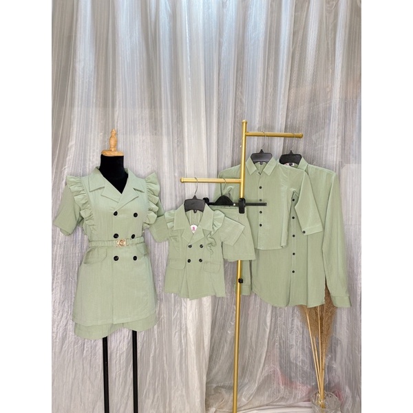 Đồng phục gia đình chụp hình thôi nôi - đi tiệc - Set đồ gia đình đẹp - Bộ đồng phục gia đình chụp hình kỉ niệm