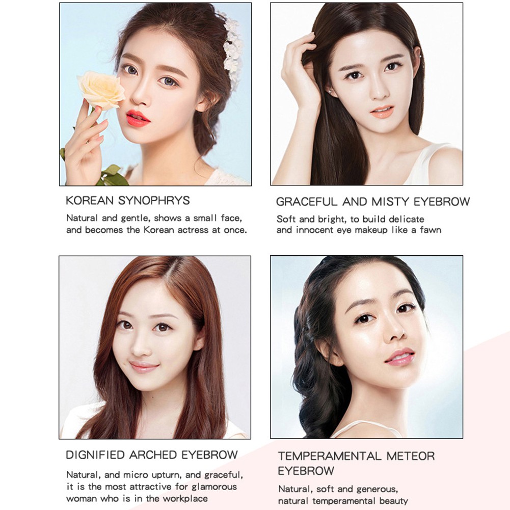 Bút kẻ lông mày/kẻ mắt chống nhòe lâu phai thiết kế dạng xoay đa năng tiện dụng | BigBuy360 - bigbuy360.vn