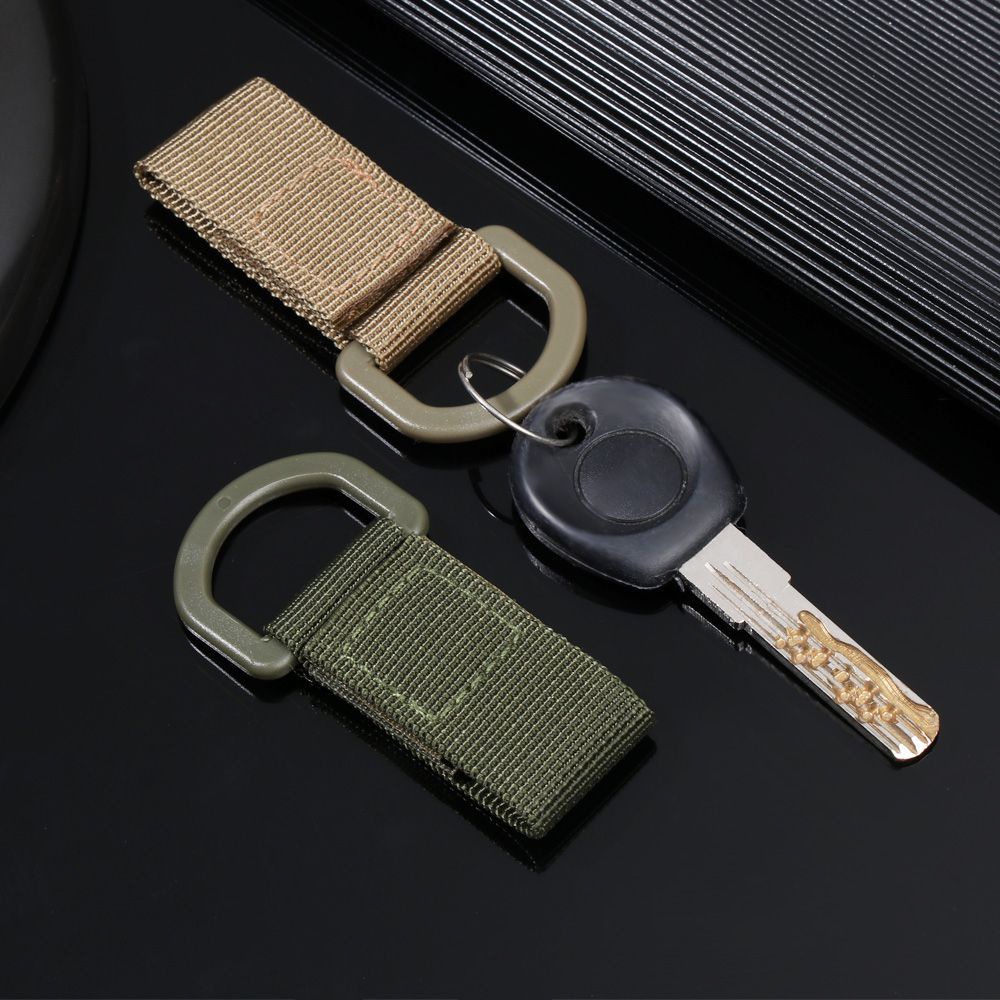 Móc Khóa Dây Nylon Bền Bỉ Nhỏ Gọn Đa Màu Sắc Dành Cho Hoạt Động Thể Thao Ngoài Trời